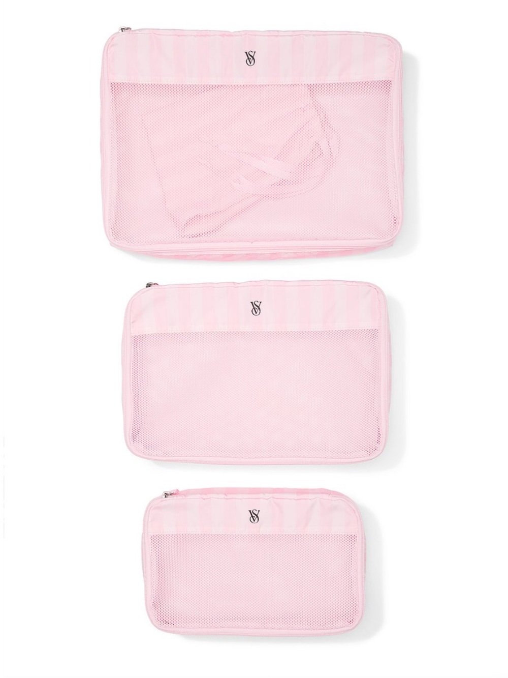 VS PACKING CUBES SET HERITAGE STRIPE NWT - Picture 2 of 6